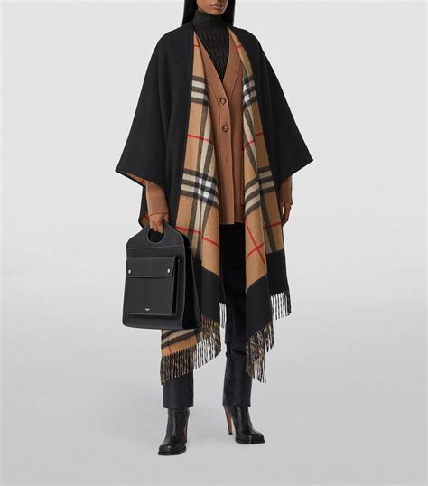 burberry jacke ubergang|burberry cashmere cape jacket.